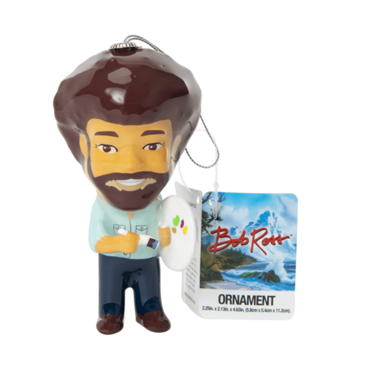 Happy Little Christmas Bob Ross Ornament Gifts For Him Her | Decorating  Your Christmas-Themed Home With Bob Ross - The Wholesale T-Shirts By VinCo