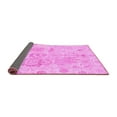 thumbnail image 2 of Ahgly Company Indoor Rectangle Abstract Pink Modern Area Rugs, 5' x 7', 2 of 4
