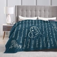thumbnail image 4 of Wijzvio To My Niece Throw Blanket Soft Fuzzy Fleece Blanket For Couch Bed Living Room Decoration 60"X50", 4 of 9