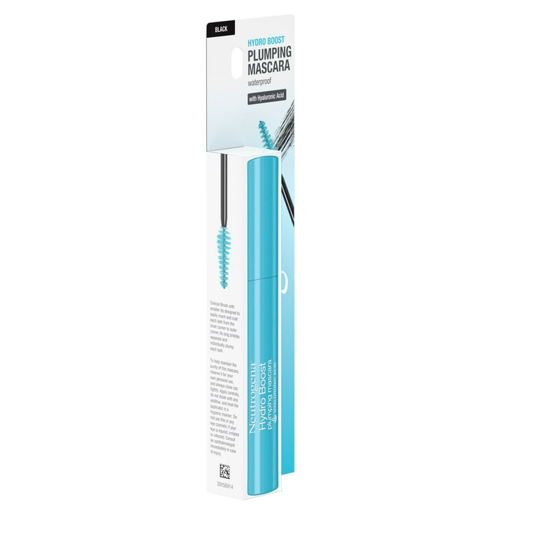 Neutrogena Hydro Boost Waterproof Plumping Mascara, Black, 0.21 oz