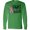 Kelly Green, variant on Inktastic Fight Breast Cancer Pink Ribbon Long Sleeve T-Shirt