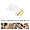 thumbnail image 4 of Eease 60 Plastic Hair Clips Multicolor Hairpins for Women & Girls, 4 of 6