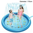 thumbnail image 1 of Almohadilla de rociador de agua para bebés de agua para niños, juguetes de agua al aire libre de verano, alfombrilla de juego para salpicaduras de piscina, alfombrilla de juego de agua exterior Xemadio 2033914-2, 1 of 9