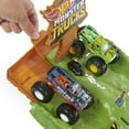 thumbnail image 3 of Hot Wheels Monster Trucks Coffret Circuit accidenté, 2 camions, 3 of 6