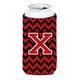 thumbnail image 1 of Letra X Chevron Negro y Rojo Tall Boy bebida aislante Hugger Caroline's Treasures CJ1047-XTBC, 1 of 1