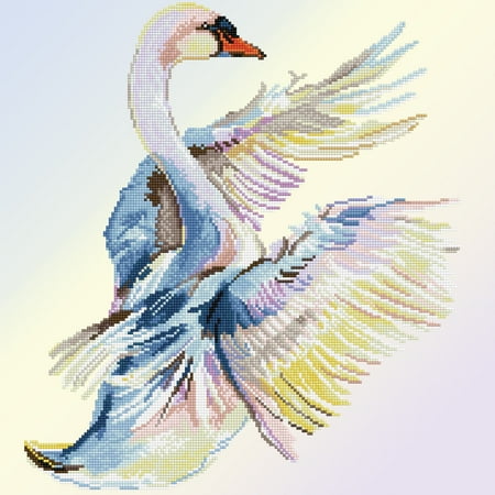 UPC: 4895225915255 | DIAMOND DOTZ® Graceful Landing Diamond Painting Kit