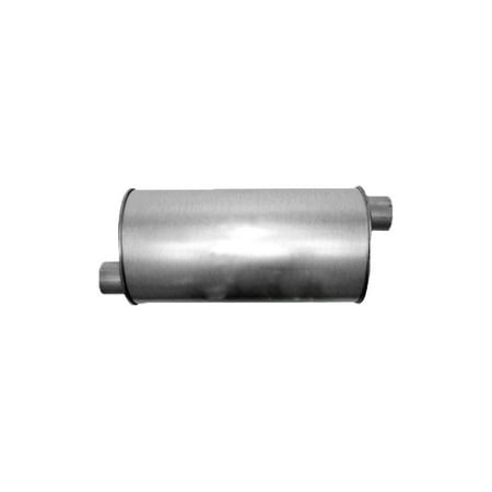 Dakota Mufflers - Davico 498566 Muffler For Dodge Dakota, Natural OE Replacement, Center