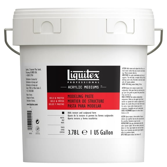Liquitex Non-Toxic Modeling Paste Acrylic Medium, 1 Gallon