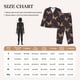 thumbnail image 4 of Fotbe Butterfly1 Conjunto de Pijama de Manga Larga para Mujer con Estampado, Ropa de Dormir de 2 Piezas, Conjunto de Casa Suave y Cómodo con Bolsillos-Small, 4 of 7