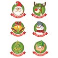 thumbnail image 3 of 10pcs Christmas Window Decals Shop Window Mirror Wall Door Stickers Adorable Festive Living Room Bedroom Decorations (Random Patterns), 3 of 9