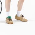 thumbnail image 7 of Unisex Mid-Crew Toe Socks, Cotton Athletic Running Socks, 3 Pairs, 7 of 7