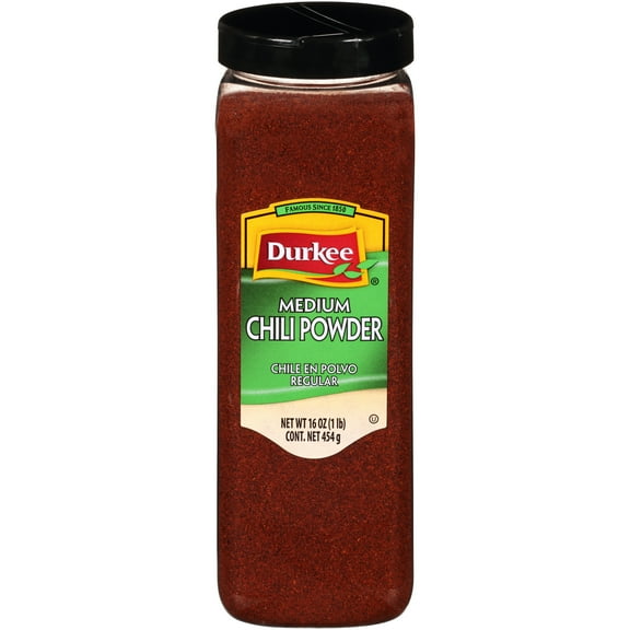 Durkee® Medium Chili Powder 16 oz. Shaker