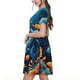 thumbnail image 2 of Balery Whimsical Underwater Fantasy Vestidos sueltos de manga corta para mujer, vestidos de verano 2025, vestidos casuales de corte A con vuelo., 2 of 6