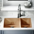 thumbnail image 5 of Swiss Madison Stainless Steel, Dual Basin, Undermount Kitchen Sink in Rose Gold, 5 of 10