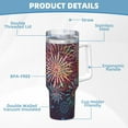 thumbnail image 5 of Bingfone Fireworks2 for 40 Oz Stainless Steel Travel Mug Double Wall Water Coffee Cup for Home,Office, Outdoor Works Great for Ice Drinks and Hot Beverage, 5 of 8
