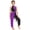 Purple, variant on Kids Girls Disco Latin Jazz Dance Jumpsuit Halter Sleeveless Shiny Sequin Tassel Bodysuit Purple 6