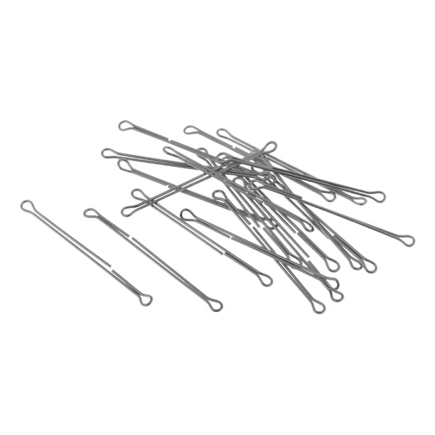 20pcs Vástago de Alambre Doble Atar Señuelos Pesca Cebar Diversión Sunnimix Longitud 45mm