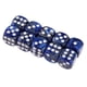 thumbnail image 5 of 10 piezas D6 Six Sides 16mm Dados de color perla para juegos de DND MTG RPG + Plata Zulema Juego de dados de 6 caras, 5 of 8