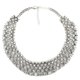 thumbnail image 1 of Guardurnaity Collar de mujer, gargantilla decorativa de cristal para boda, collar de banquete de diamantes de imitación, joyería elegante para el Ropa, zapatos y accesorios Miscelánea Plata, 1 of 6