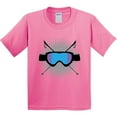 thumbnail image 3 of Inktastic Ski Mask Skiing Youth T-Shirt, 3 of 5