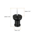 thumbnail image 2 of Uxcell Wooden Push Pins Decorative Pushpin Steel Needle for Office, Black 50 Pack, 2 of 5