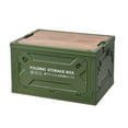 thumbnail image 2 of Caja de almacenamiento para acampar, organizador de armario plegable para uso doméstico, picnic familiar Verde, 2 of 9