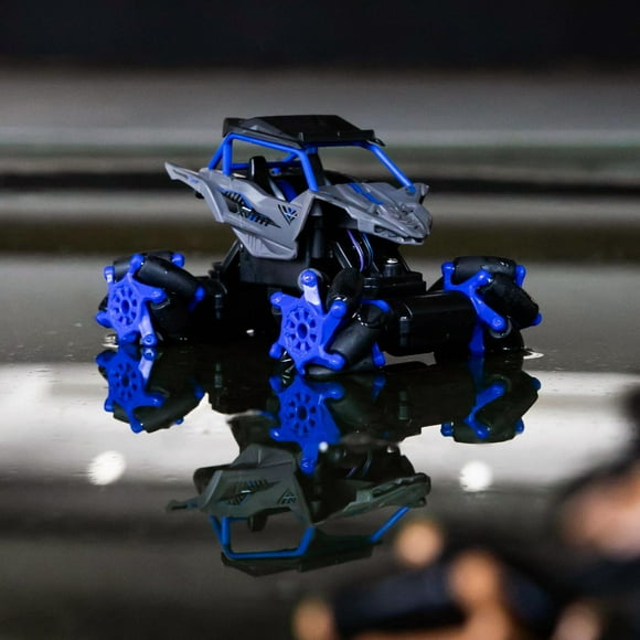 1:50ème échelle Yamaha Nano YXZ avec roues de fonction Drift, couleur bleu carbone