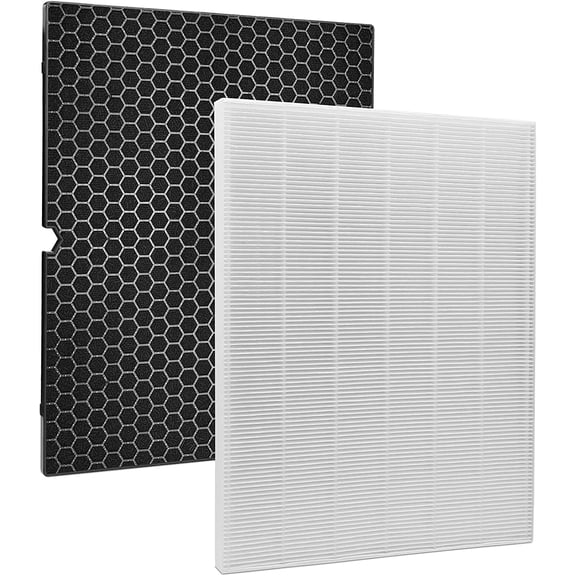 Hepa Replacement Filter H 116130 for Winix 5500-2 Air Purifier HEPA Filter and Activated Carbon Filter Combo Pack, Replacement Part 116130