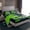 Green Deepblue, variant on jejeloiu Rugby Game Lover Twin Sheet Sets,Gray Sport Helmet Bedding For Football Gamer 3pcs