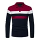 thumbnail image 2 of Playera Tipo Polo Moda Calidad Manga Larga Franja 202321 Xsh, 2 of 8