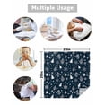 thumbnail image 5 of Christmas Cloth Napkins Set of 8, Snowflake Xmas Tree Botanical Berry Washable Reusable Dinner Cocktail Napkin for Kitchen Party Wedding Banquet Holiday Baby Shower Table Decor, 5 of 7