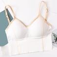 thumbnail image 2 of Yuzhih Cami Bra for Women Crop Top Yoga Bralette No Underwire Wireless Seamless Adjustable Straps Bralettes Sleeping Bras, 2 of 3