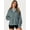 Lake Green, variant on Weardear Womens Half Zip Sweatshirt Cropped Hoodie Fleece Jacket Quarter Zip Pullover
