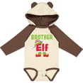 thumbnail image 3 of Inktastic Christmas Brother Elf Boys Long Sleeve Baby Bodysuit, 3 of 5