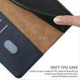 thumbnail image 5 of For Xiaomi Redmi Note 14 4G (164.84x78.15x8.16mm) Case Genuine Cow Leather Phone Cover Nappa Texture, 5 of 5