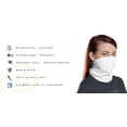 thumbnail image 2 of 2 pz / Bufanda Deportiva Bandana Tubular Cubrebocas RFX WHITE / Paquete 2 pz, 2 of 6