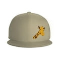 thumbnail image 2 of ZICANCN Giraffe Nature Baseball Caps, Trucker Hats for Men And Women, Adjustable Breathable Flat Caps, Natural, 2 of 8