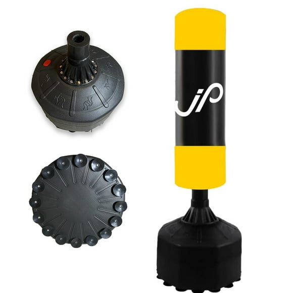 JP Free Standing Punching Bag, Boxing Bag with Suction Cups, Heavy Duty Double Stitched, for Adults, MMA Training, Taekwondo, Kickboxing