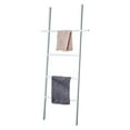 thumbnail image 2 of Fionafurn 57in(H) Blanket Ladder, Modern Wood Rack Farmhouse Ladder Shelf for Blankets,4-Tier White, 2 of 7