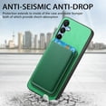 thumbnail image 6 of Dteck Case with Detachable Card Wallet for Samsung Galaxy A05S,Magnetic Leather 2 in 1 Removable Card Slot Wallet Case Shockproof Mag Safe Back Cover for Galaxy A05S,Green, 6 of 9