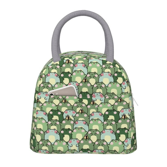 Hirioo Cute Frog for Eco-friendly Lunch Box,Leakproof Lunch Box for School, Work, Travel, and Picnics,Perfect for Meal Prep
