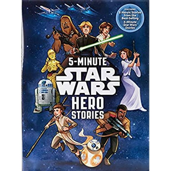 Pre-Owned 5-Minute Star Wars Hero Stories 9781368022873 Used