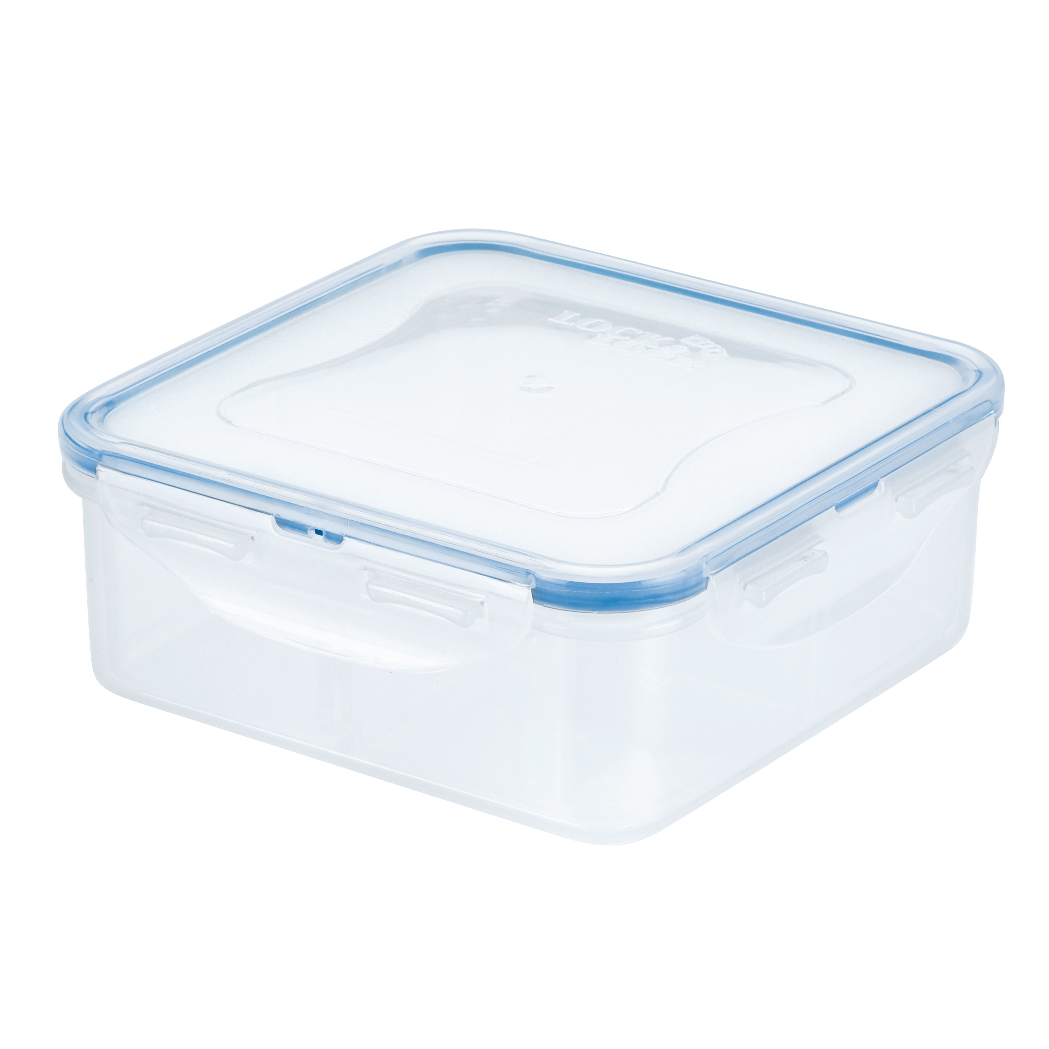 Mainstays 4 Pack 4.4Cup Plastic Square Food Storage Container