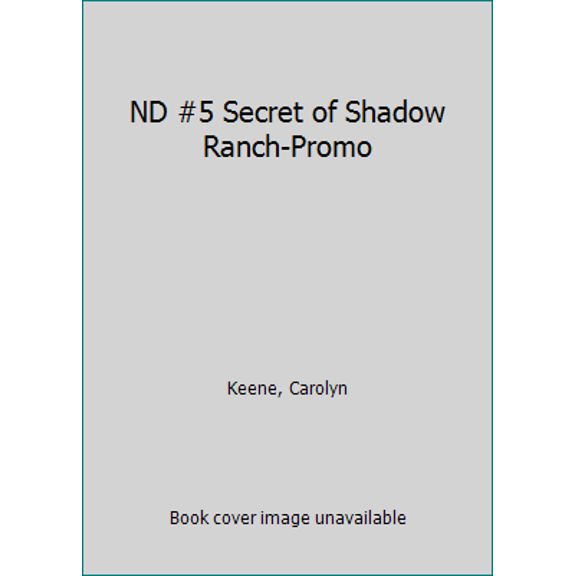 Pre-Owned The Secret of Shadow Ranch (Nancy Drew, Book 5) (Paperback) 000692526X 9780006925262