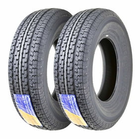 Set of 2 New Premium Trailer Radial Tires ST 225/75R15 10PR Load Range E