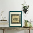 thumbnail image 5 of Mini Exotic Coral I (U) - Framed Print w/glass - Ocean Blue, 5 of 7