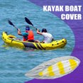 thumbnail image 2 of Mantenga la cubierta del almacenamiento de buceo espesando el protector de kayak Protector ajustable al aire libre a prueba de agua Accesorios para los barcos Canoas 5.1-5.5 metros Inevent OD002552-03B, 2 of 7