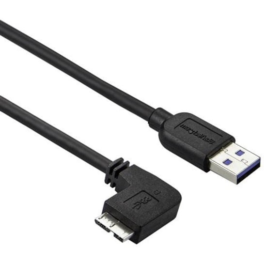 StarTech.com 2m 6 ft Slim Micro USB 3.0 Cable - USB 3.0 A to Left-Angle Micro USB - USB 3.1 Gen 1 (5 Gbps)