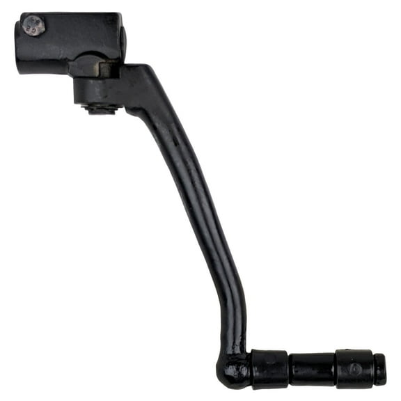 Apollo X18 Kick Starter Curved Lever for 50cc 70cc 110cc 125cc Honda Lifan Zongshen Thumpstar SSR XR CRF 50 70 80 Pit Dirt Bikes (Black)