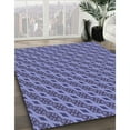 thumbnail image 3 of Ahgly Company Machine Washable Indoor Rectangle Transitional Deep Periwinkle Purple Area Rugs, 2' x 4', 3 of 7